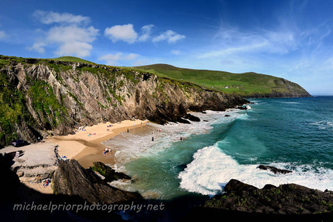 Coumeenole beach on  Slea head co Kerry