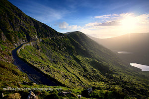 The Conor pass in the late evening