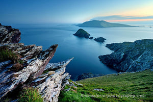 The Great Blasket Island After Sunset