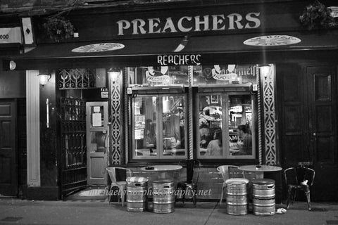 Preachers in black and white