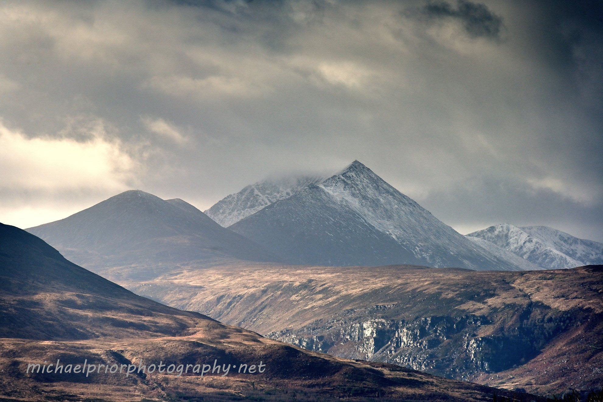Winter colours at the Macgillycuddy's reeks in Kerry