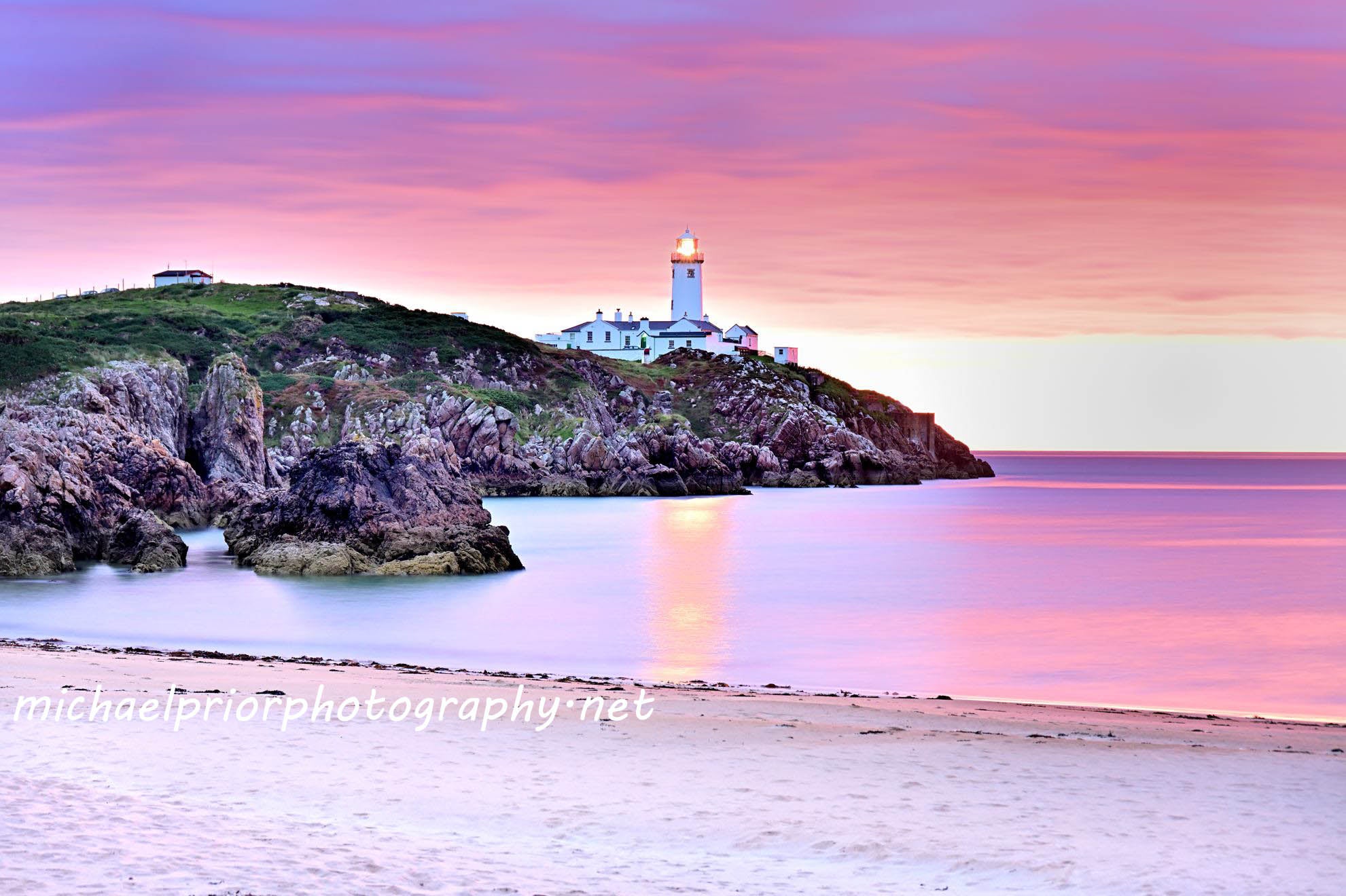 Fanad Lighthouse At Sunrise