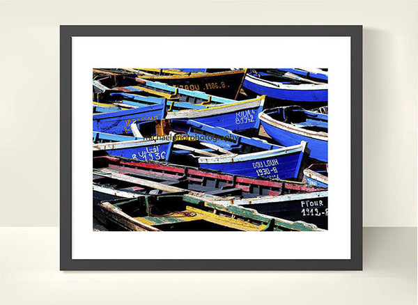Morroccan Fishing Boats - Michael Prior Photography 