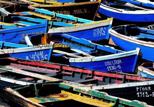 Morroccan Fishing Boats - Michael Prior Photography 