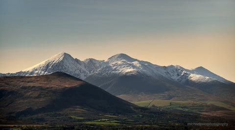 Snow Dusted Carrauntoohil - Michael Prior Photography 