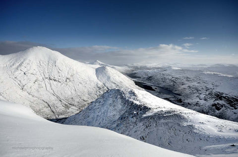 Kerry Mountains Under A Blanket Of Snow - Michael Prior Photography 