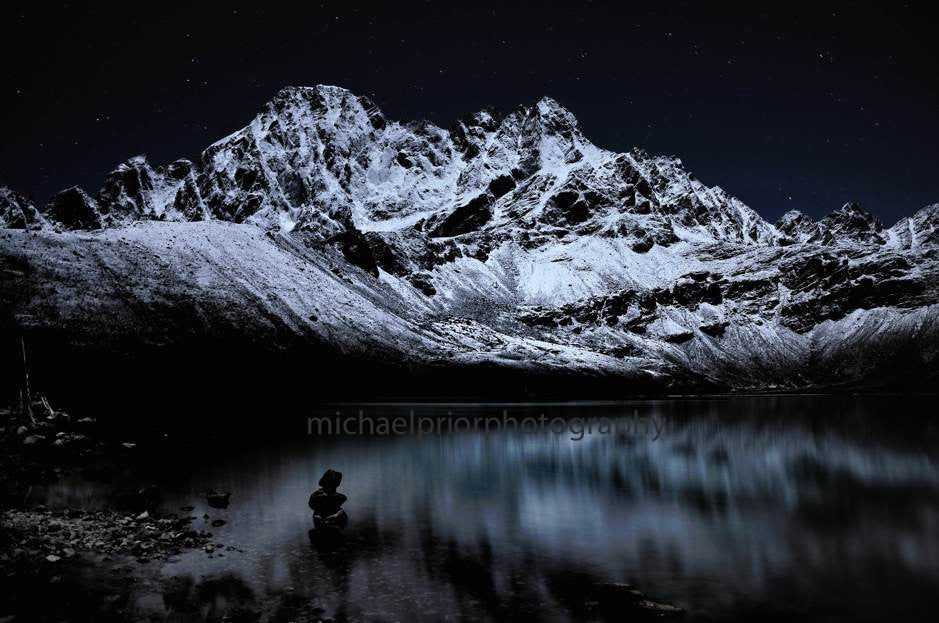 Gokyo Lake At Night - Michael Prior Photography 