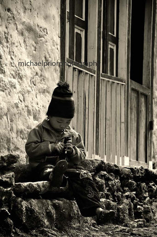 Little Himalayan Boy - Michael Prior Photography 