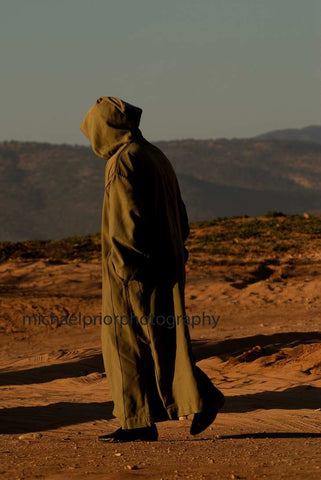 Shrouded Man In The Dessert - Michael Prior Photography 