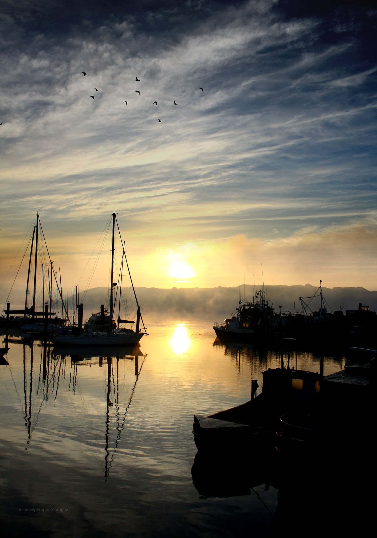 Kinsale Harbour At Sunrise - Michael Prior Photography 