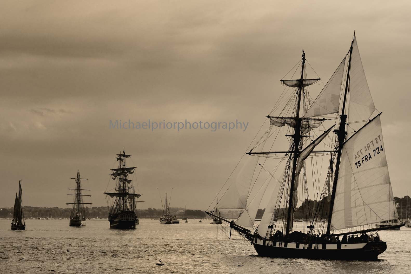 Pirate Ships In Brittany - Michael Prior Photography 
