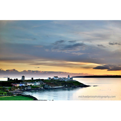 Winter Sunset At Roches Point - Michael Prior Photography 