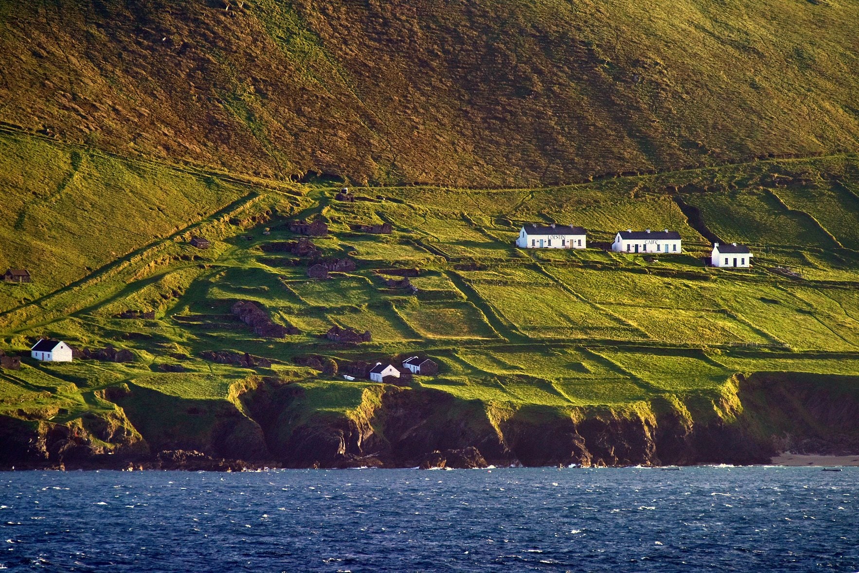 The Great Blasket Island In Evening Sun - Michael Prior Photography 
