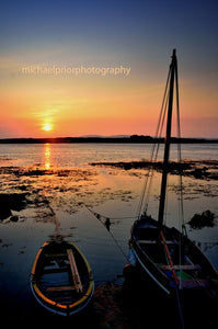 Two Boats Watching The Sunset - Michael Prior Photography 